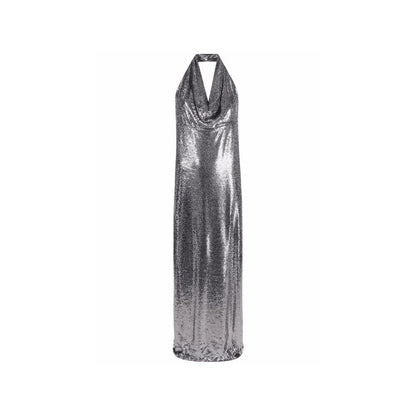 Robe longue ornée de sequins BLANCA VITA