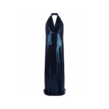Robe longue ornée de sequins BLANCA VITA