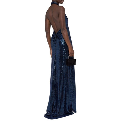 Robe longue ornée de sequins BLANCA VITA