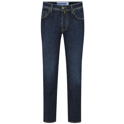 Jacob Cohen Blue Cotton Jeans &amp; Pant