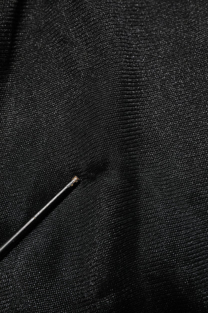 Dolce &amp; Gabbana Black Polyester Pullover Sweatshirt Sweater