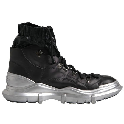 Dolce &amp; Gabbana Black Nylon Boot