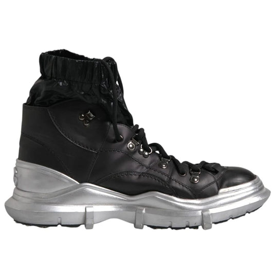 Dolce &amp; Gabbana Black Nylon Boot
