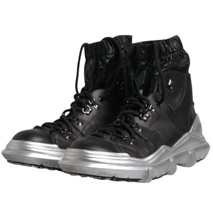 Dolce &amp; Gabbana Black Nylon Boot