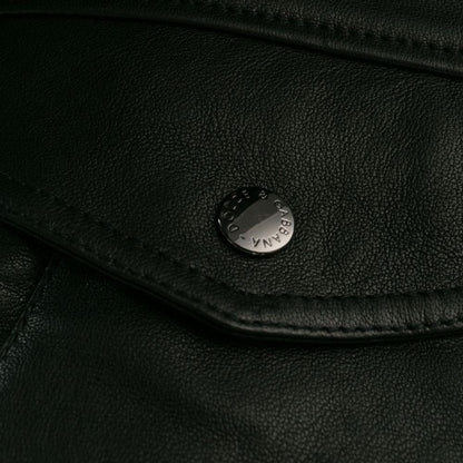 Dolce &amp; Gabbana Black Lambskin Jacket