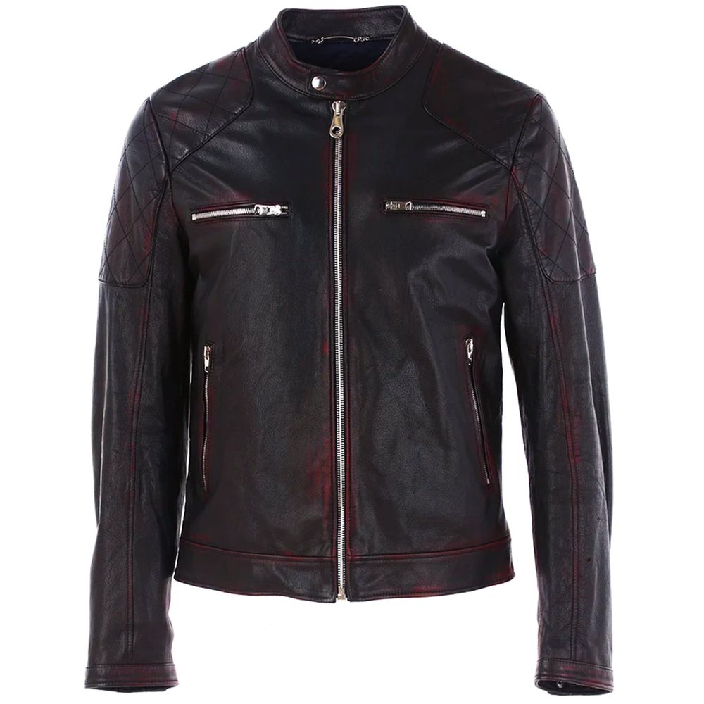 Dolce &amp; Gabbana Black Goatskin Jacket