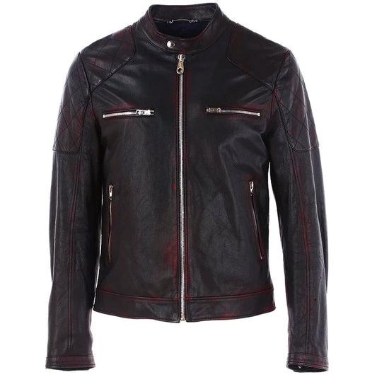 Dolce &amp; Gabbana Black Goatskin Jacket