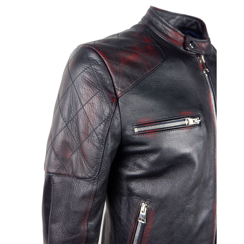 Dolce &amp; Gabbana Black Goatskin Jacket