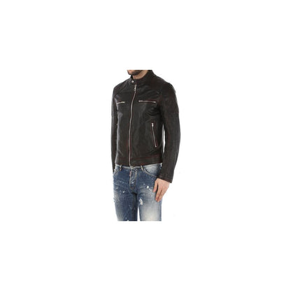 Dolce &amp; Gabbana Black Goatskin Jacket