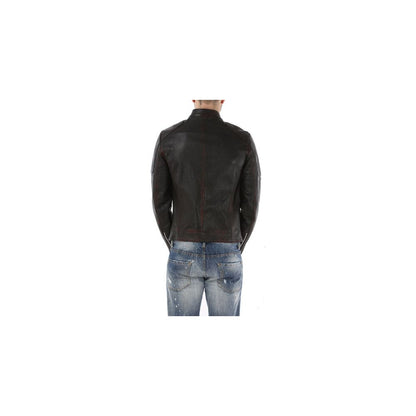 Dolce &amp; Gabbana Black Goatskin Jacket