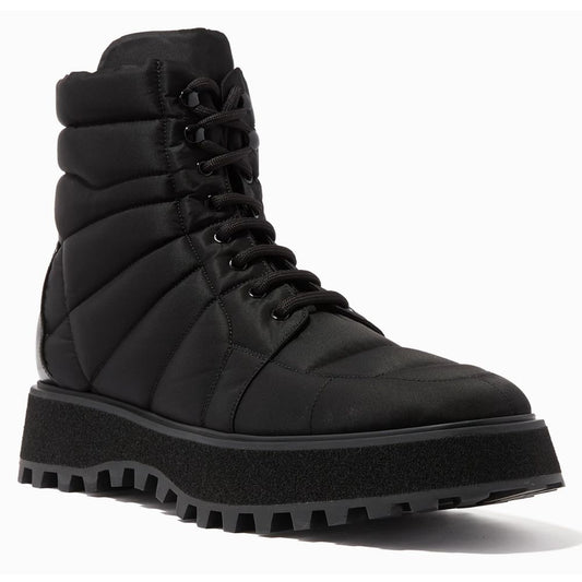 Dolce &amp; Gabbana Black Nylon Boot