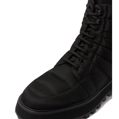 Dolce &amp; Gabbana Black Nylon Boot
