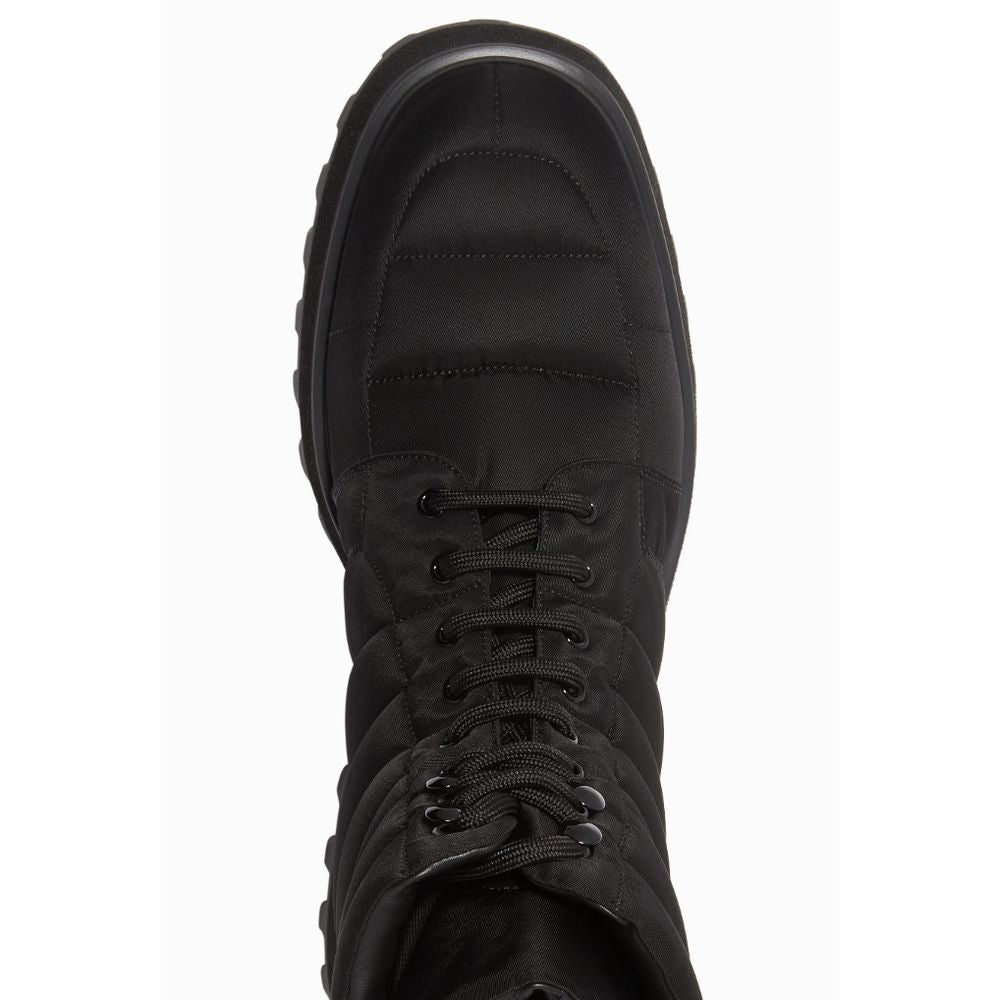 Dolce &amp; Gabbana Black Nylon Boot