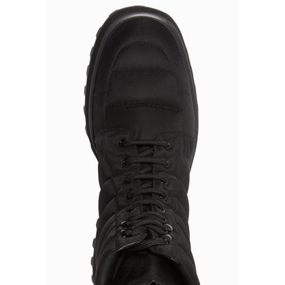 Dolce &amp; Gabbana Black Nylon Boot