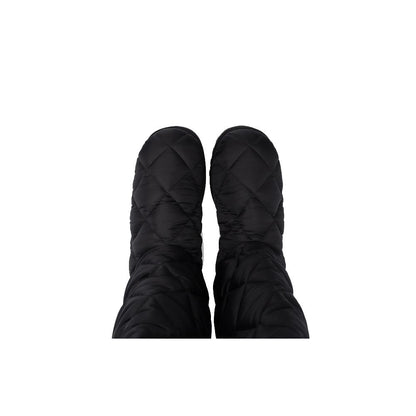 Dolce &amp; Gabbana Black Nylon Boot