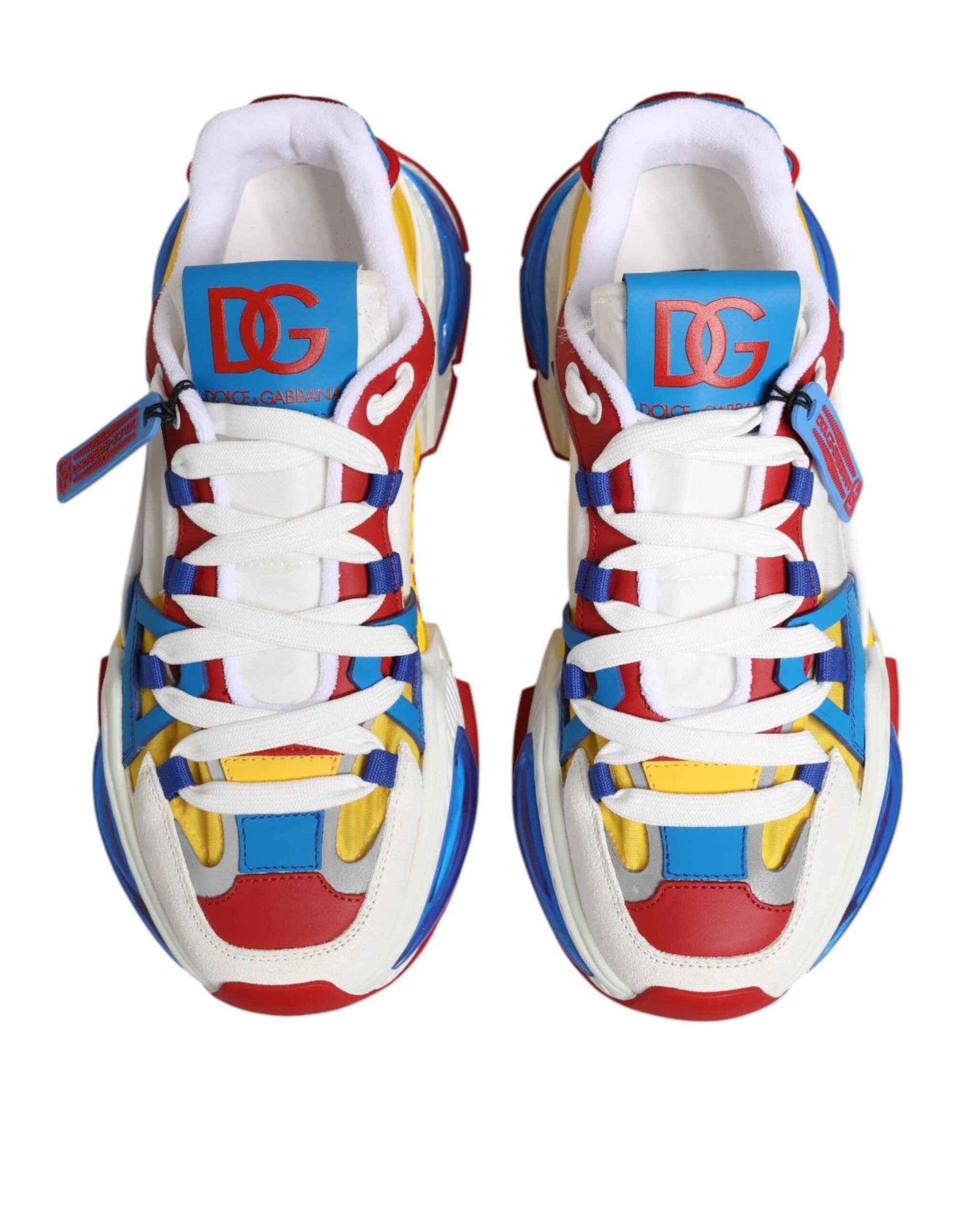 Dolce & Gabbana Multicolor Airmaster Men Sneaker Shoes