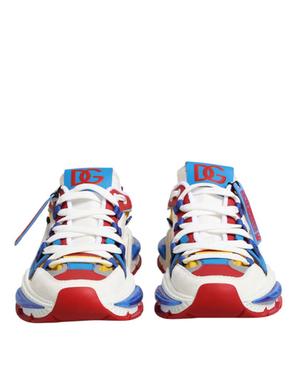 Dolce & Gabbana Multicolor Airmaster Men Sneaker Shoes
