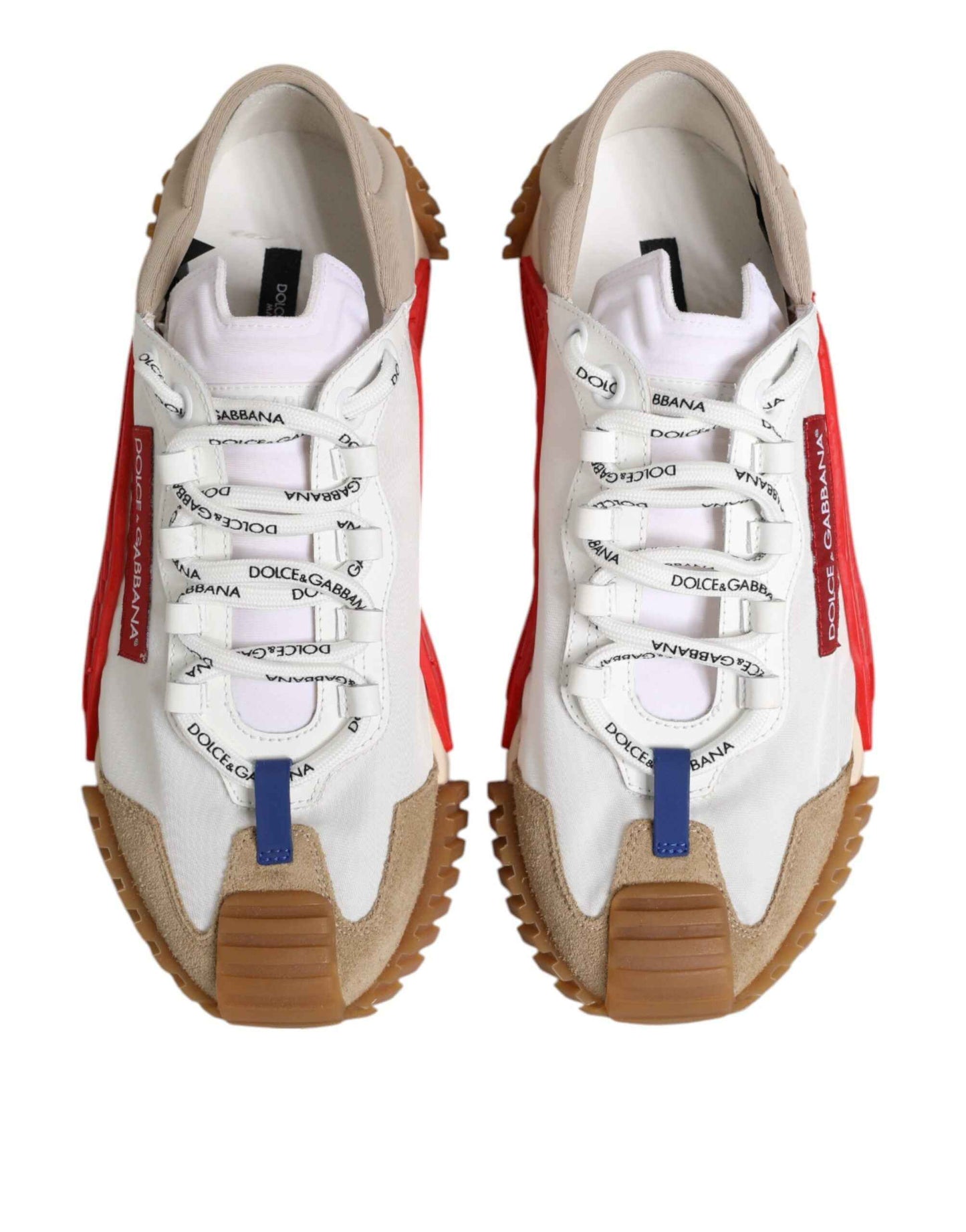 Dolce & Gabbana Multicolor Nylon Low Top NS1 Sneakers Shoes
