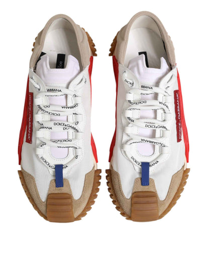 Dolce & Gabbana Multicolor Nylon Low Top NS1 Sneakers Shoes