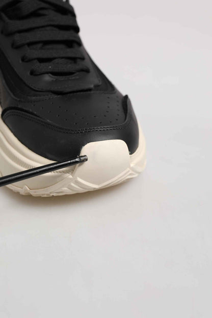 Dolce & Gabbana Black White Daymaster Low Top Sneakers Shoes