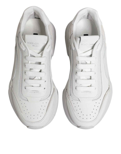 Dolce & Gabbana White Daymaster Low Top Mens Sneakers Shoes by Dolce & Gabbana