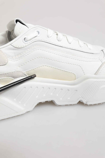 Dolce & Gabbana White Daymaster Low Top Mens Sneakers Shoes by Dolce & Gabbana
