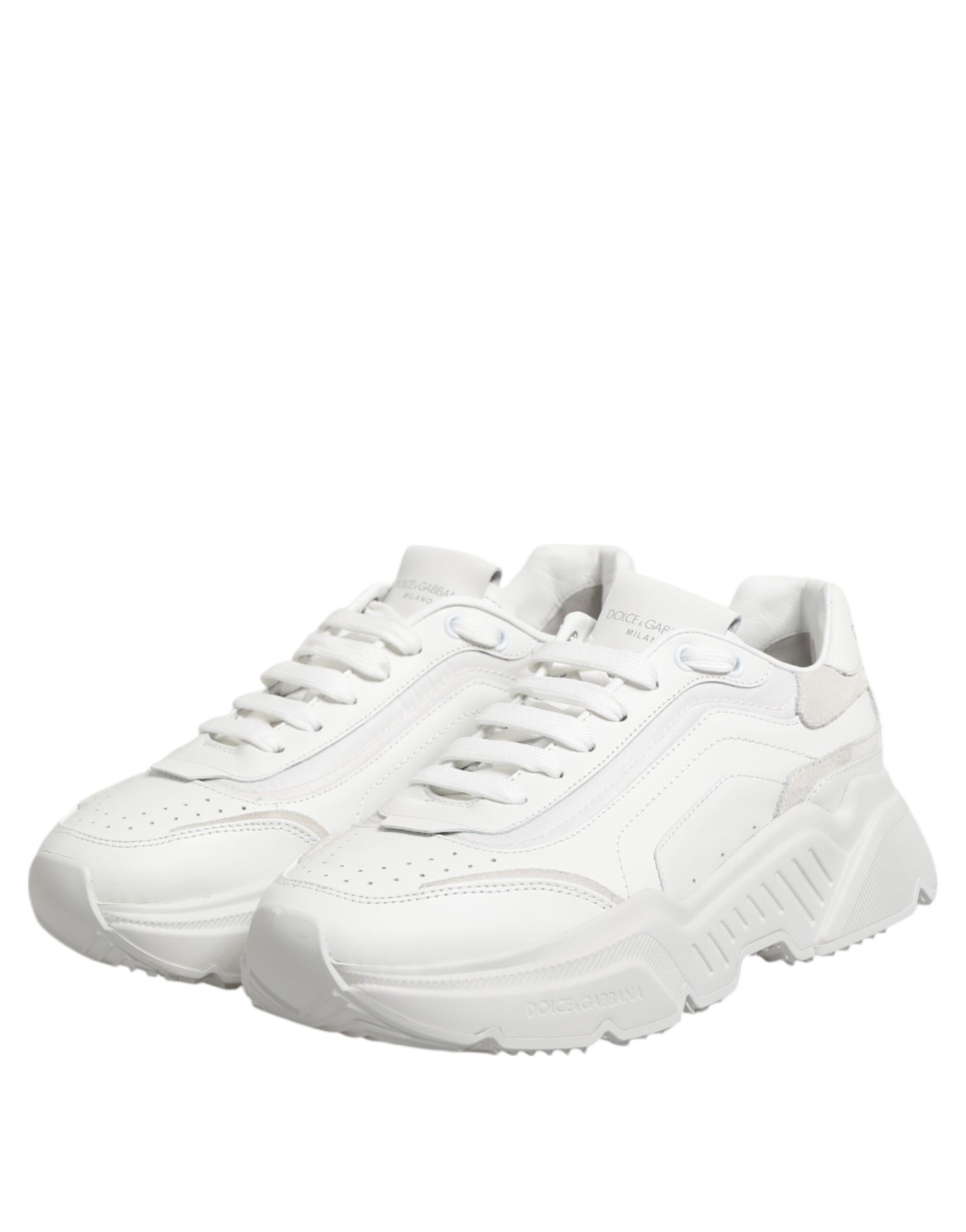 Dolce & Gabbana White Daymaster Low Top Men Sneakers Shoes - from Dolce & Gabbana