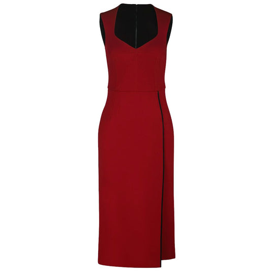 Dolce &amp; Gabbana Red Viscose Dress