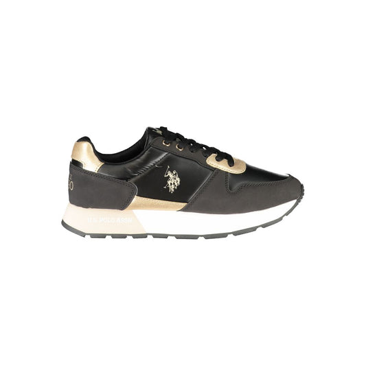 US POLO ASSN. Black Polyester Sneaker