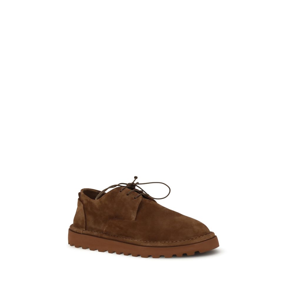 Marsèll Sancrispa Suede Lace-Ups Lugged Sole Brown Limited