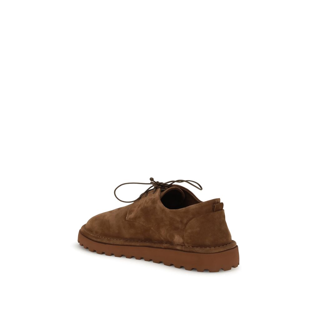 Marsèll Sancrispa Suede Lace-Ups Lugged Sole Brown Limited