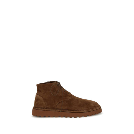 Marsèll Sancrispa Suede Ankle Boots Black Handcrafted