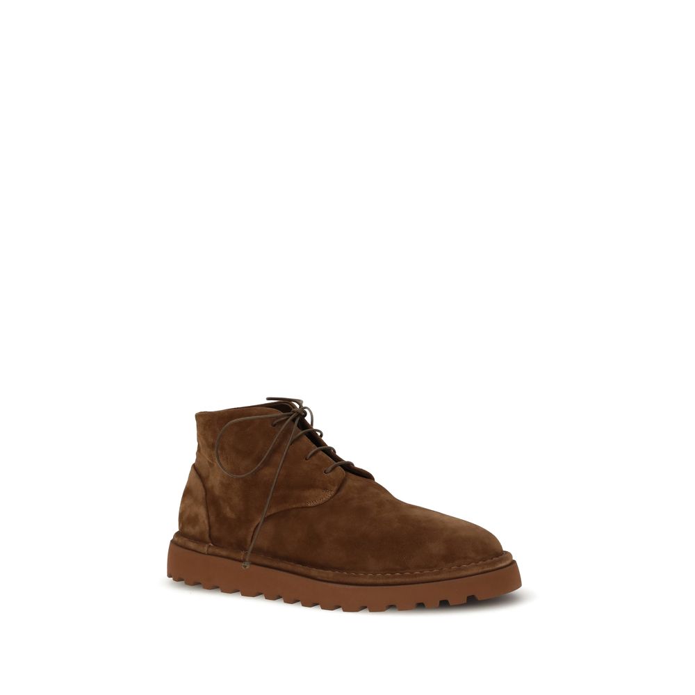 Marsèll Sancrispa Suede Ankle Boots Black Handcrafted