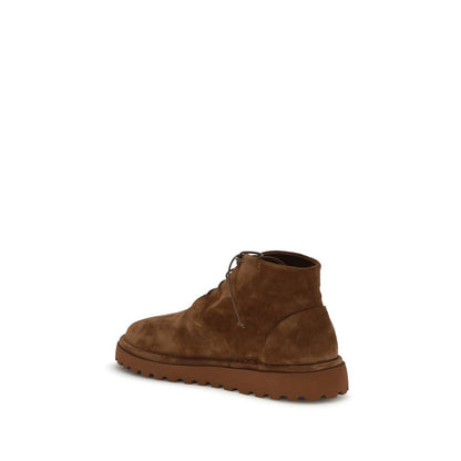 Marsèll Sancrispa Suede Ankle Boots Black Handcrafted