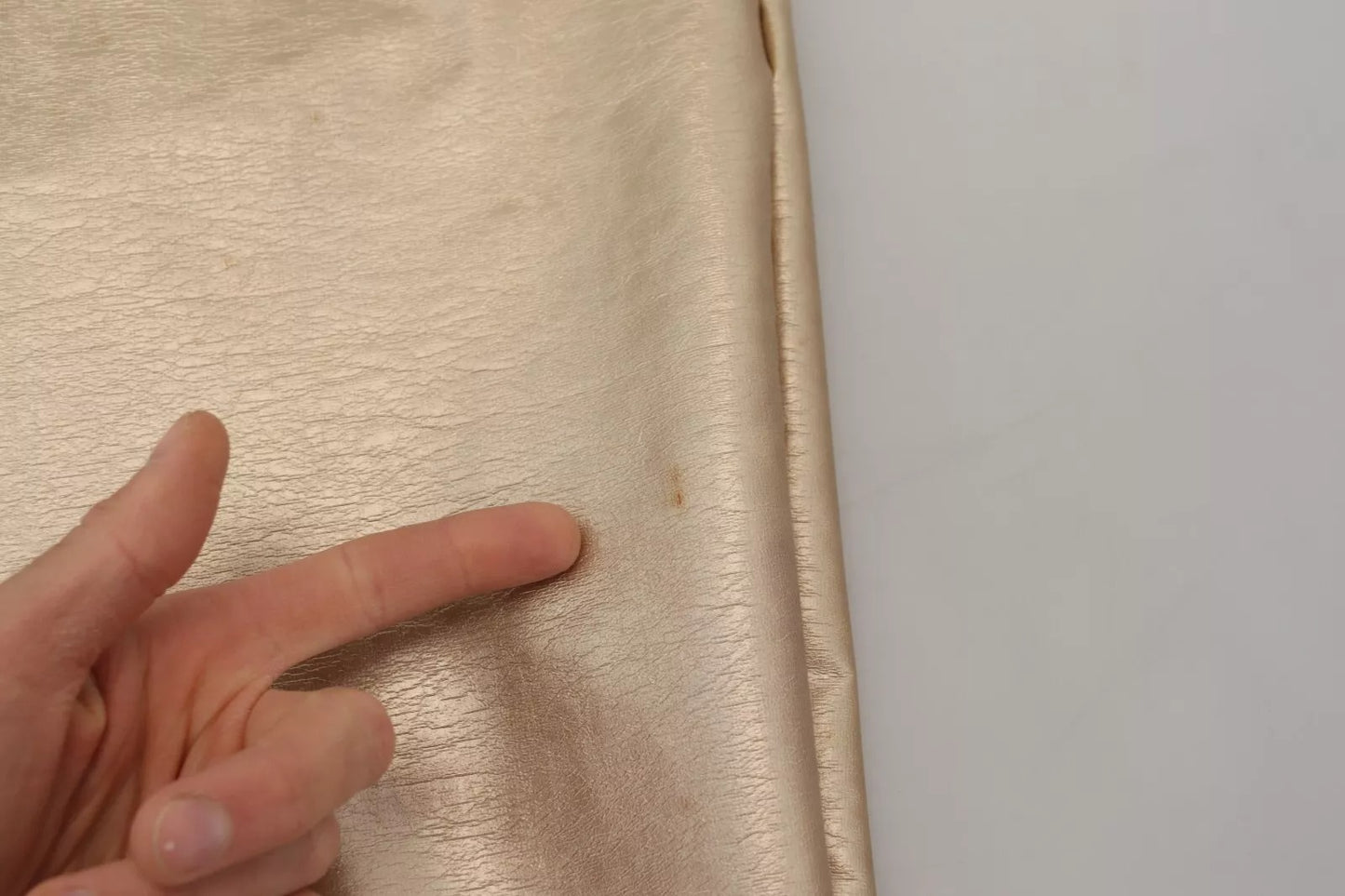 Dolce &amp; Gabbana Metallic Gold Polyester StraightTrouser Pants