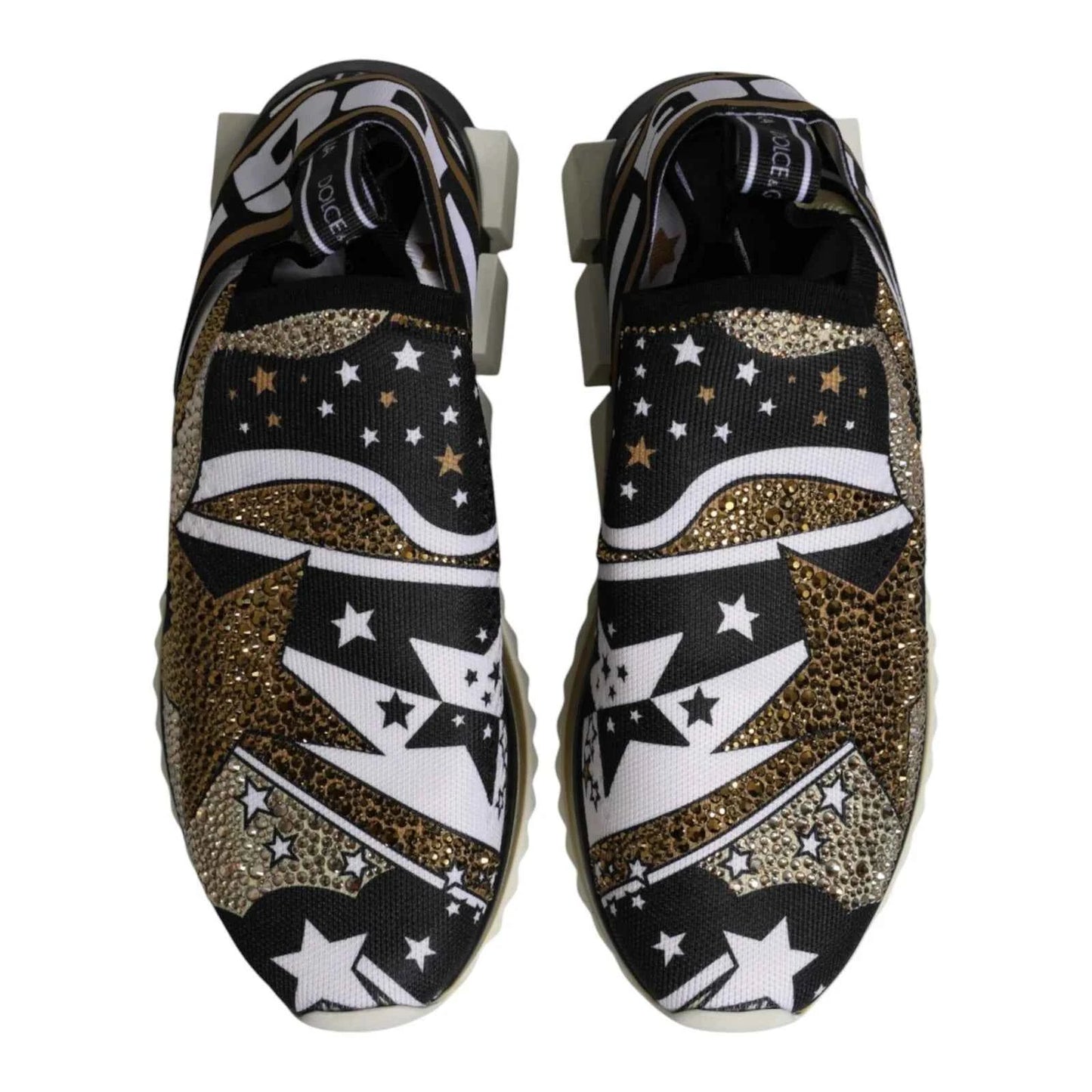 Dolce & Gabbana Multicolor Sorrento Low Top Sneakers Shoes by Dolce & Gabbana
