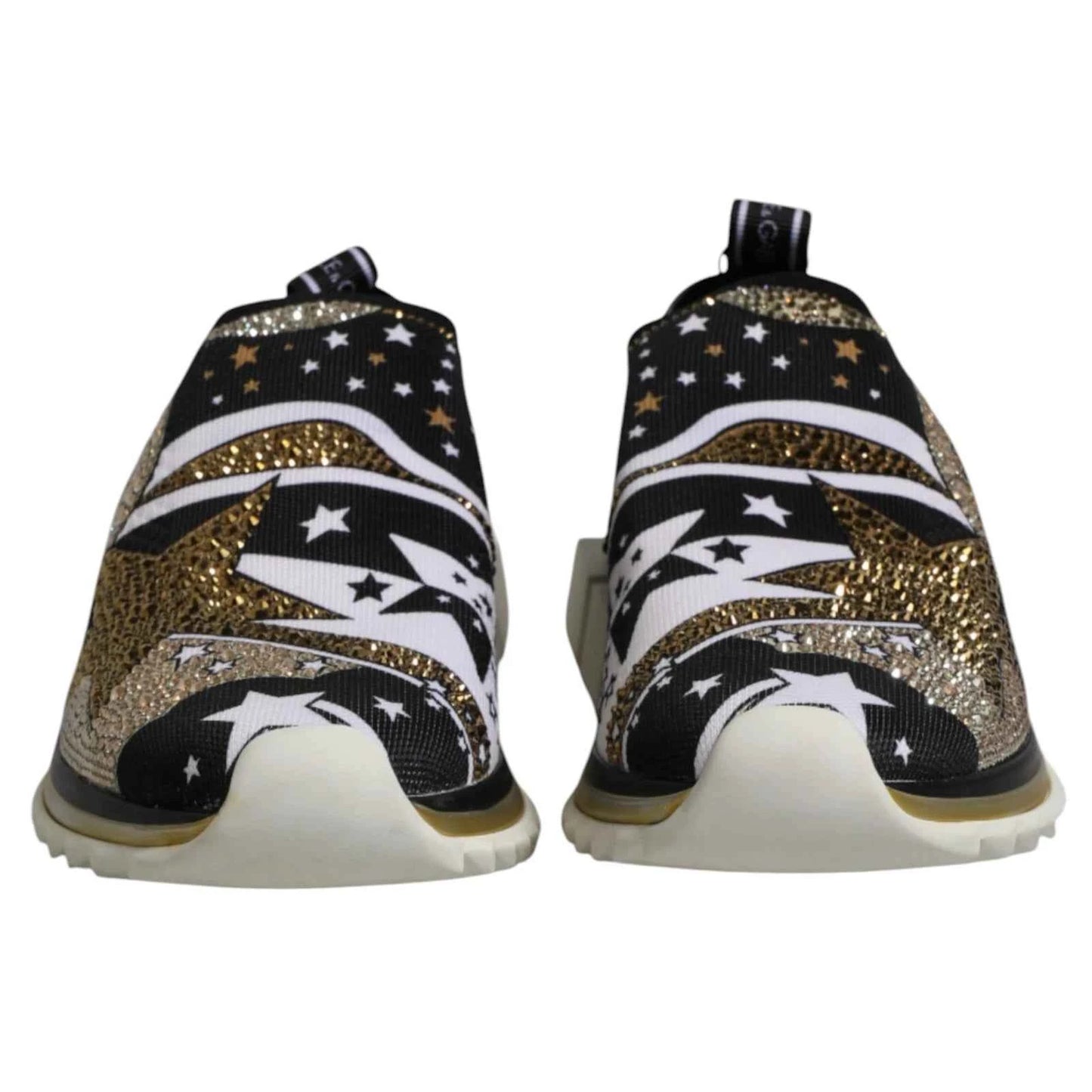 Dolce & Gabbana Multicolor Sorrento Low Top Sneakers Shoes by Dolce & Gabbana