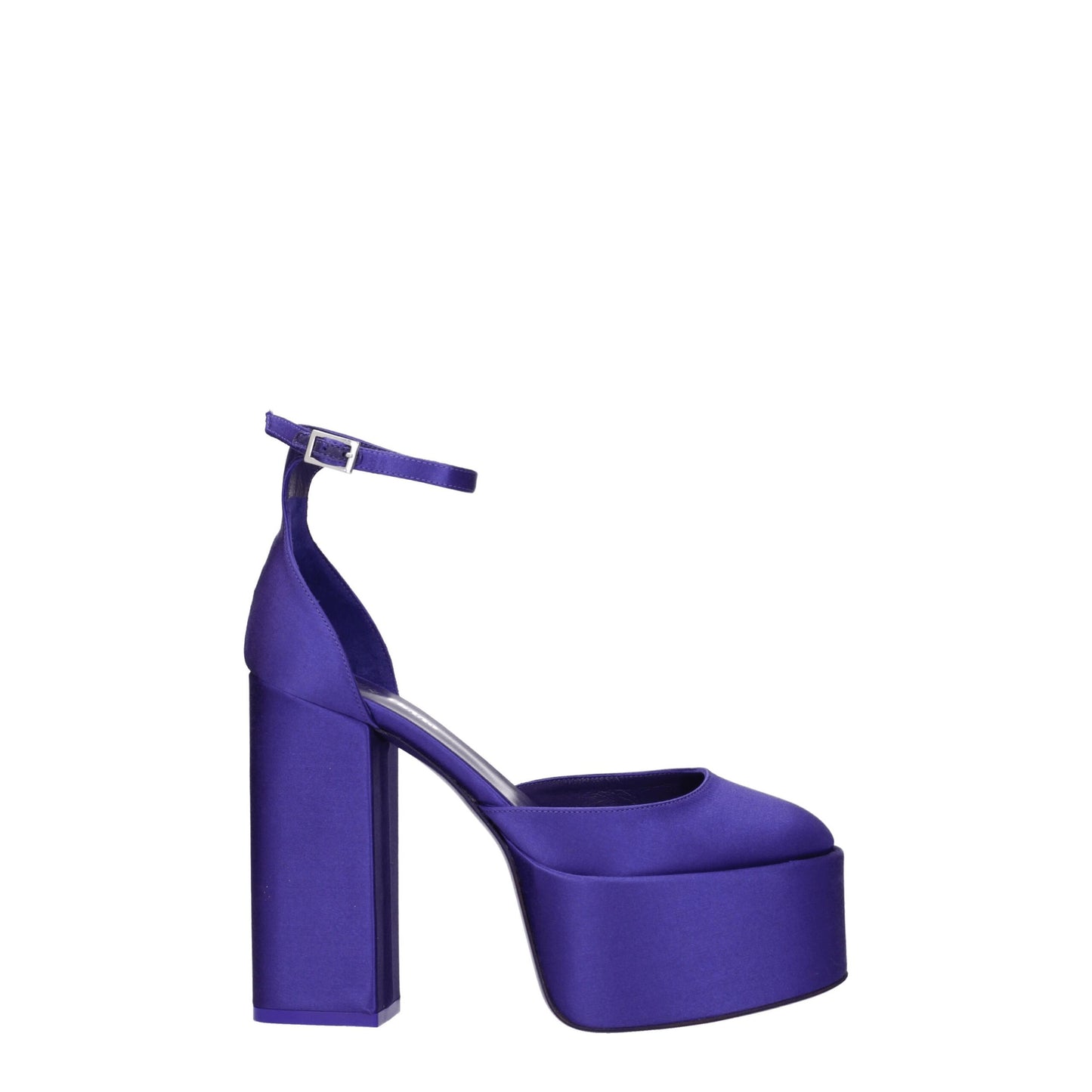 Paris Texas Purple Satin Platforms - from Paris Texas