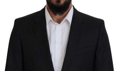 Dolce &amp; Gabbana Melange Gray Wool 2 Piece MARTINI Suit