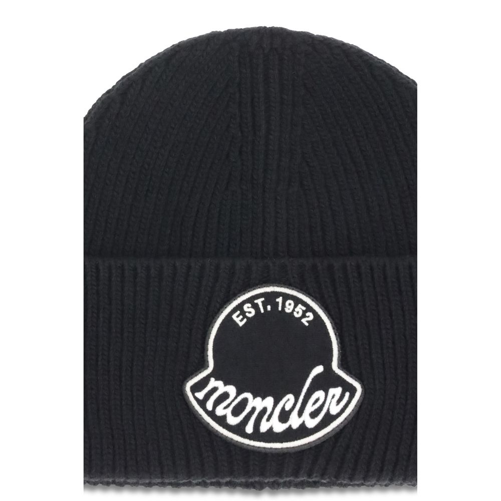 Moncler Logo Beanie Hat