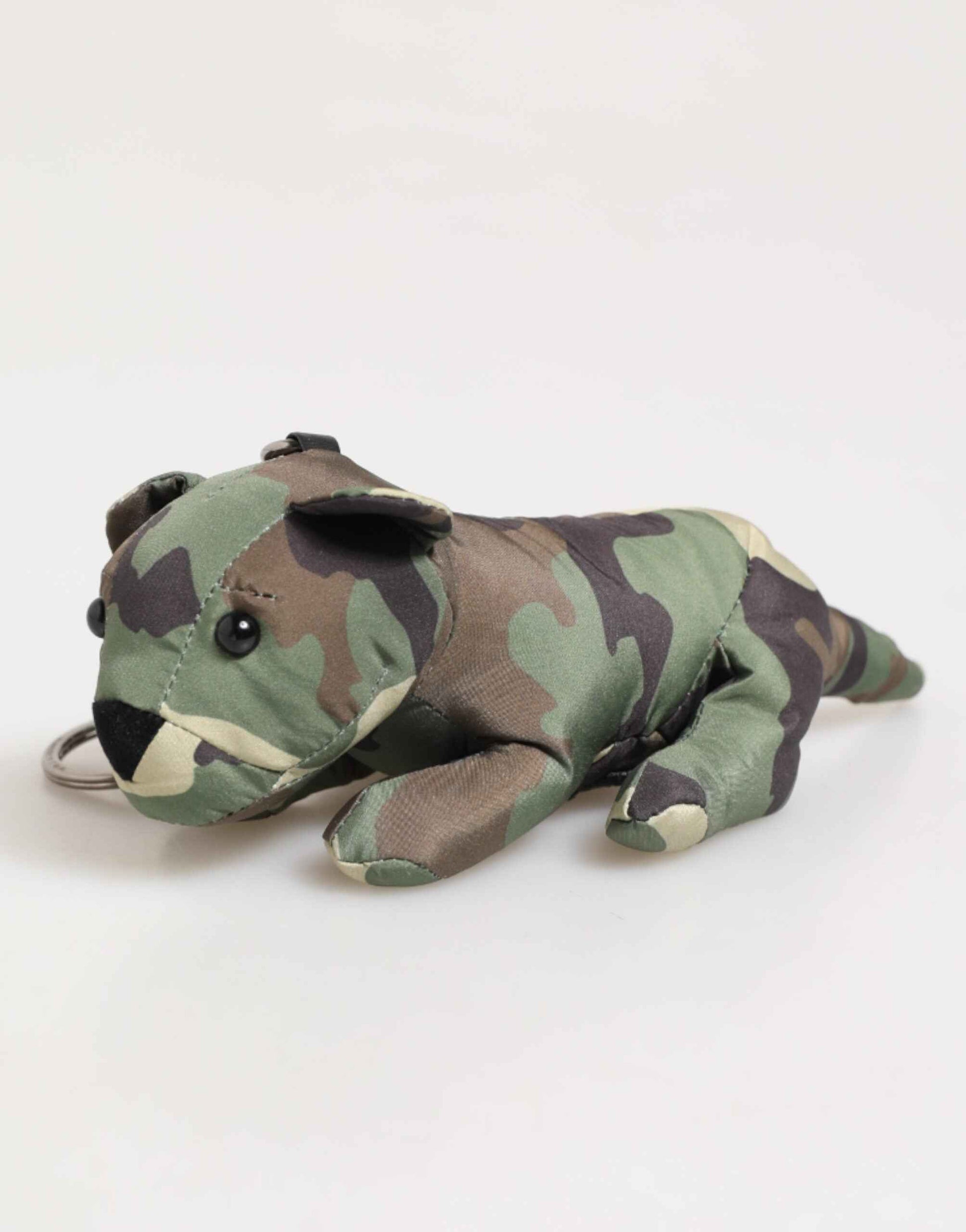 Dolce & Gabbana Multicolor Camouflage Animal Silhouette Keychain Keyring by Dolce & Gabbana