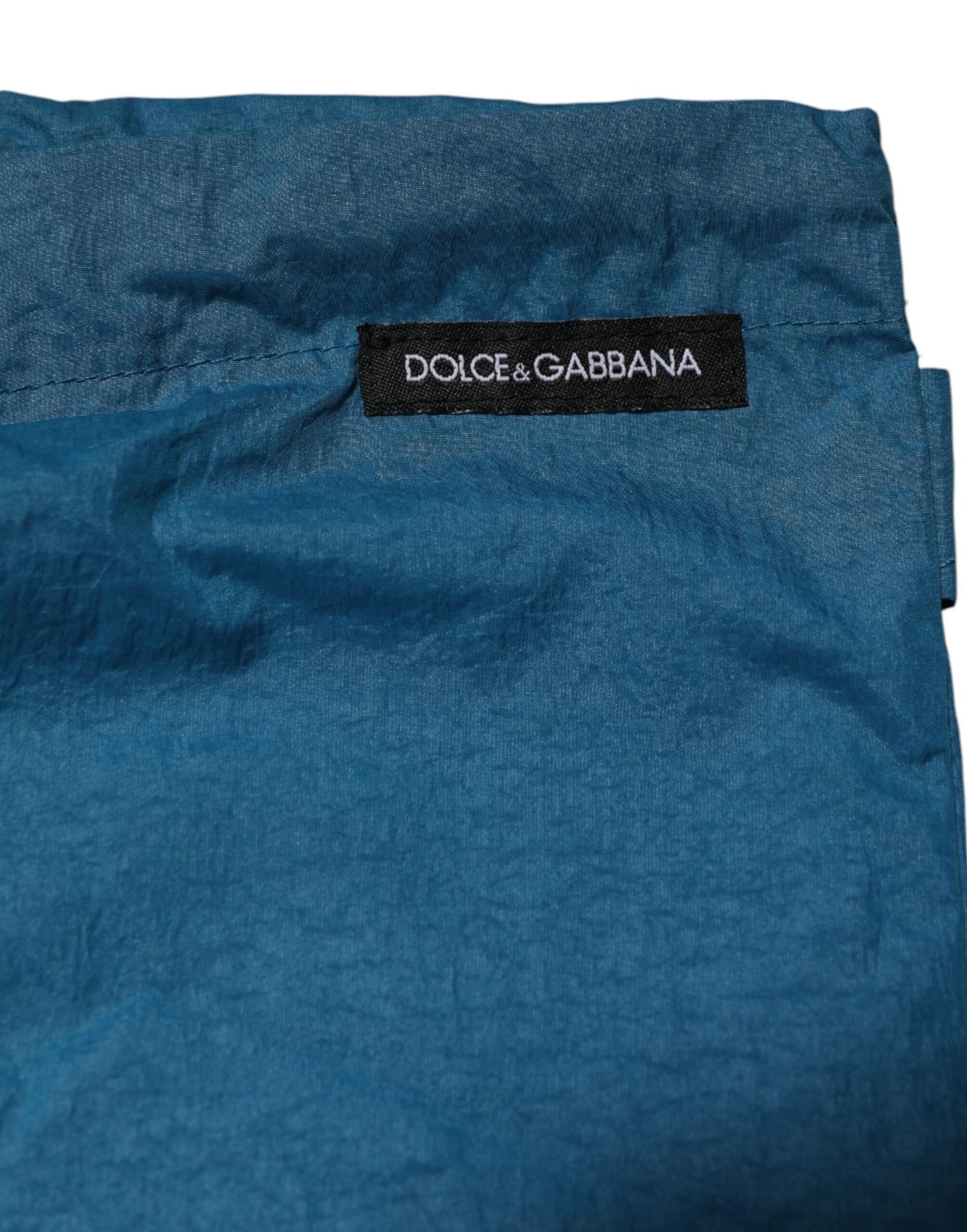 Dolce & Gabbana Blue Logo Waistband Beachwear Shorts Swimwear - from Dolce & Gabbana