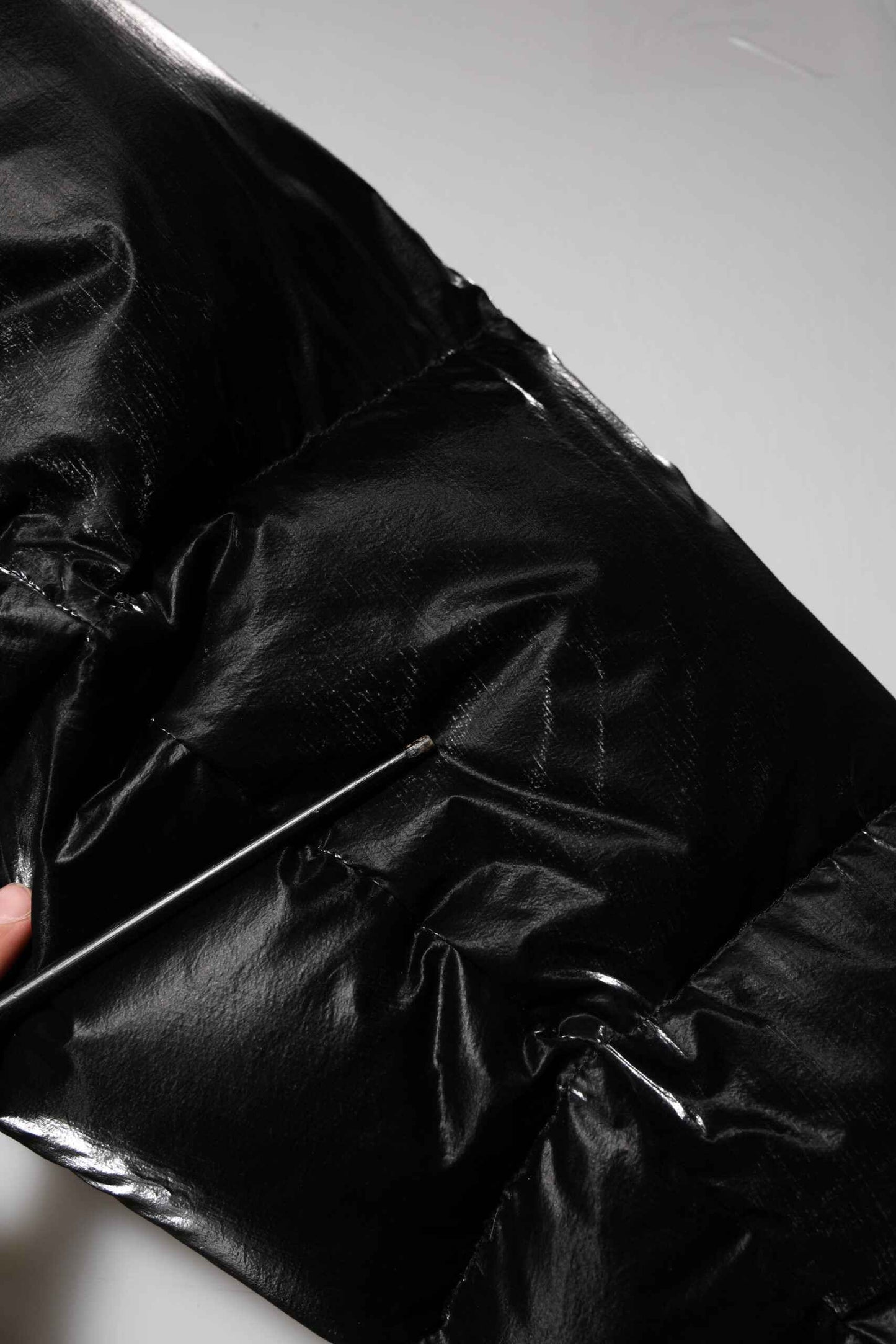 Dolce & Gabbana Black Logo Full Zip Hooded Quilted Jacket by Dolce & Gabbana