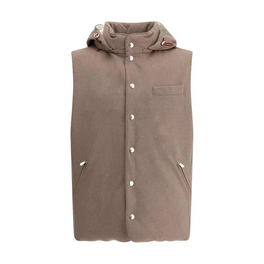 Brunello Cucinelli Wool Down Cardigan