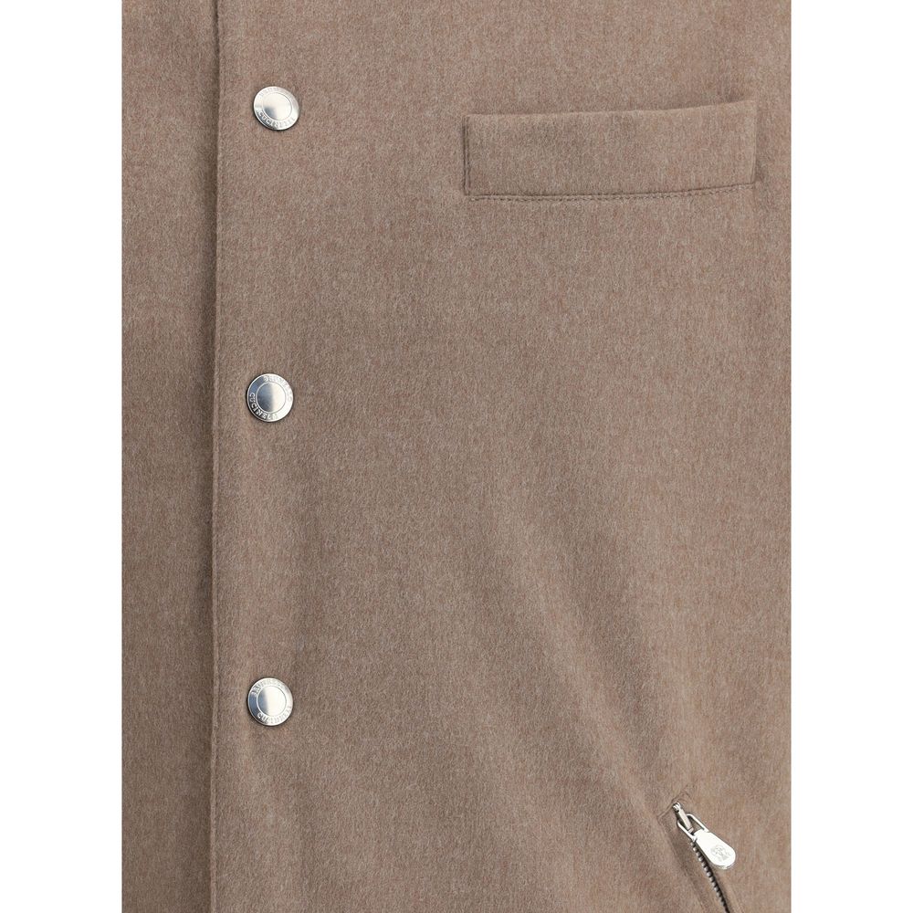Brunello Cucinelli Wool Down Cardigan