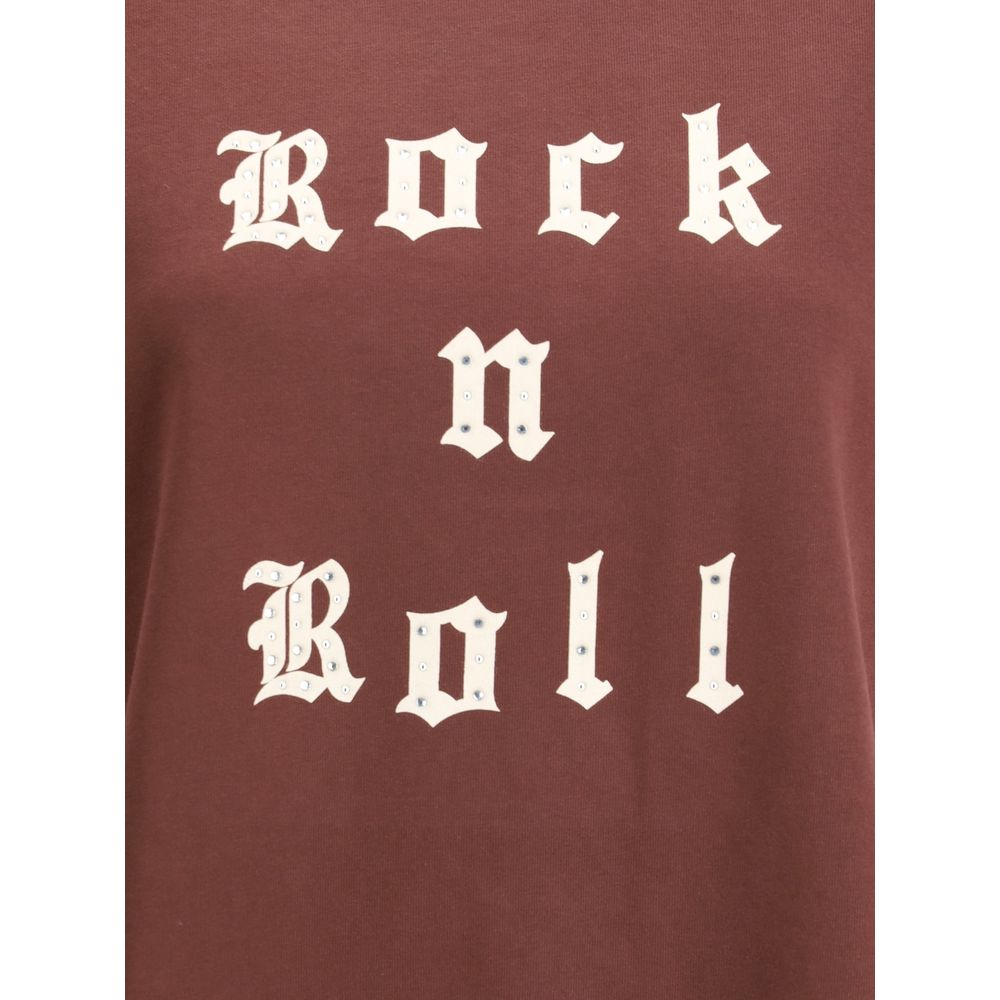 Zadig &amp; Voltaire Rock &amp; Roll Rhinestone T-Shirt