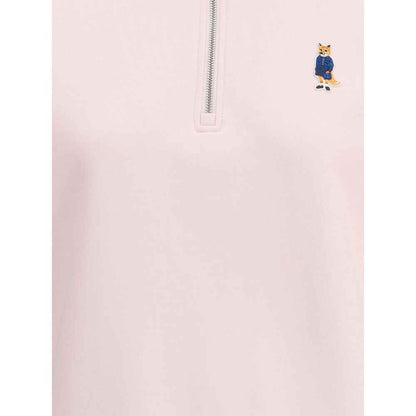 Maison Kitsuné Dressed Fox high neck and zip Sweatshirt