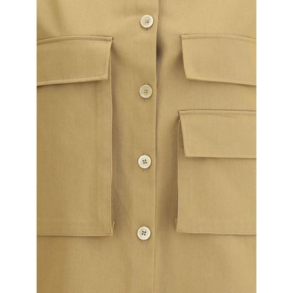 PAROSH Maxi pockets Shirt