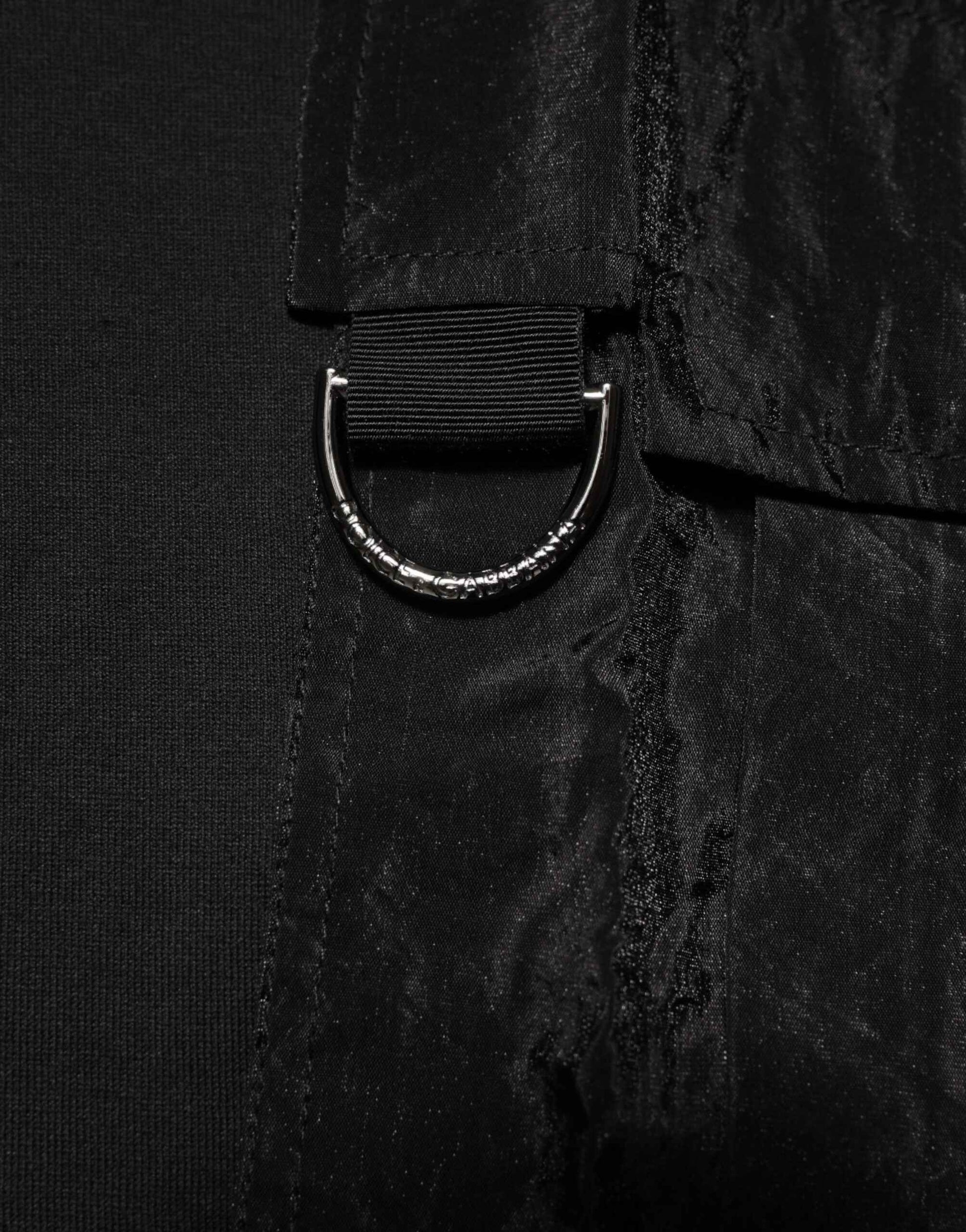 Dolce & Gabbana Black Cotton Embroidered DG Logo Pocket T-shirt by Dolce & Gabbana