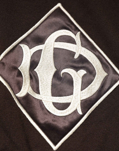 Dolce & Gabbana Brown Wool Logo Embroidered Men Polo T-shirt by Dolce & Gabbana